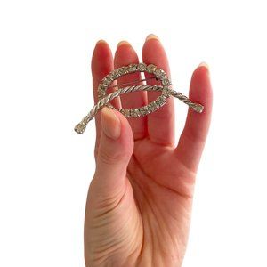 Vintage 1980’s Rhinestone brooch/pin
